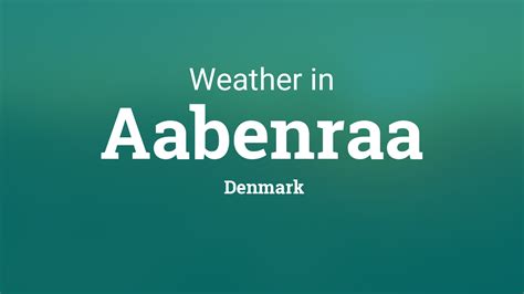 aabenraa dänemark wetter